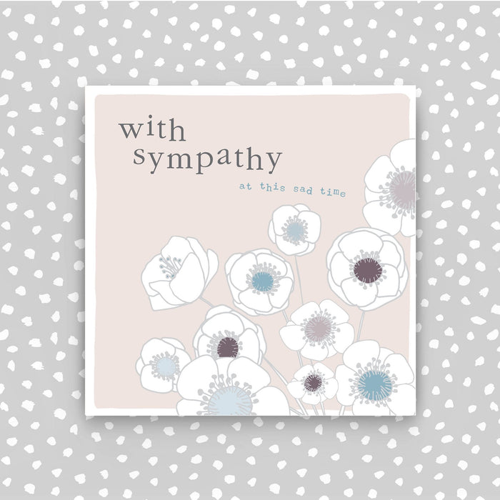 With Sympathy at this sad time card (CB61)