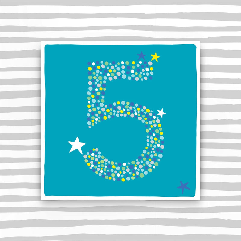 5th Birthday Card - Boy (CB78)