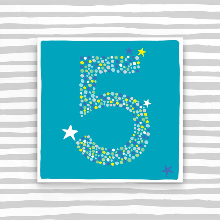 5th Birthday Card - Boy (CB78)