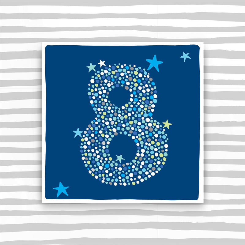 8th Birthday Card - Boy (CB81)