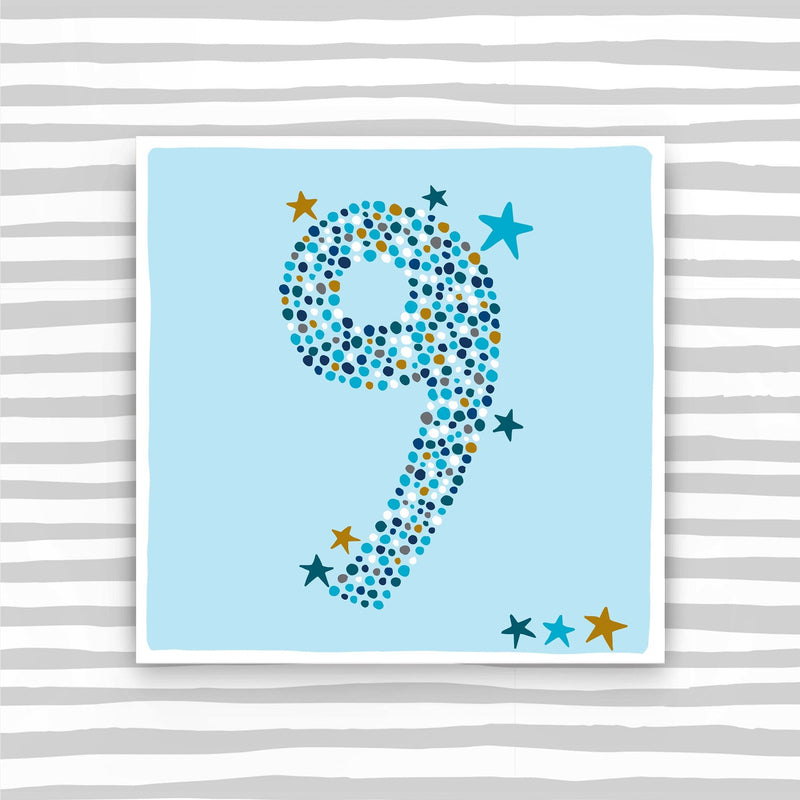 9th Birthday Card - Boy (CB82)