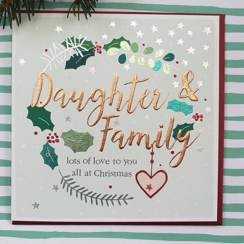 Daughter & Family at Christmas (DH07)