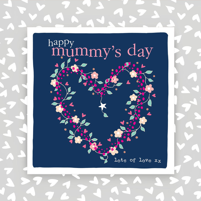 Happy Mummy's Day - heart (FB151)