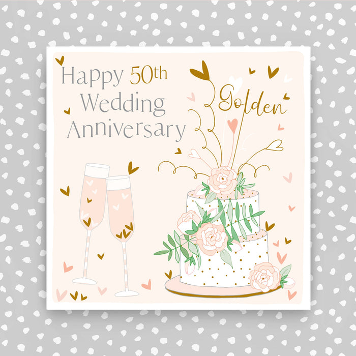 50th Wedding Anniversary Card (FB201)