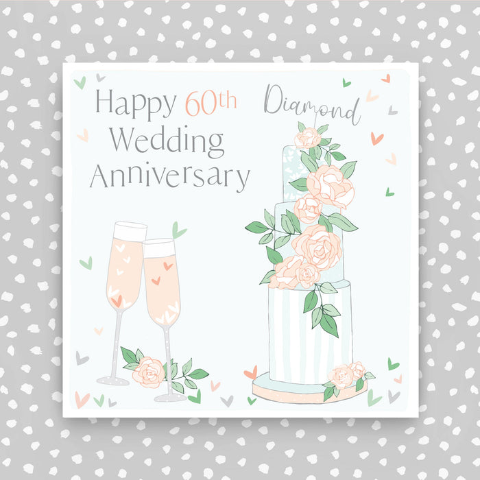 60th Wedding Anniversary Card (FB202)