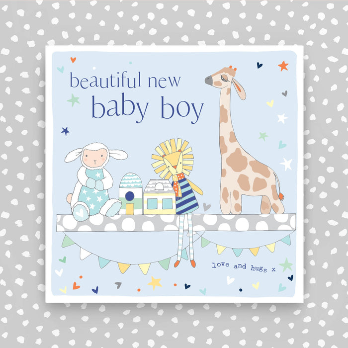 New Baby Boy Card Card (FB203)