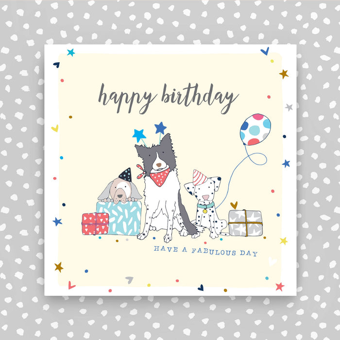 Happy Birthday Card - Dogs (GC13)