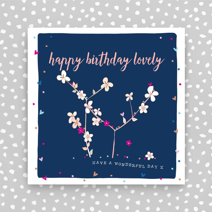 Happy Birthday Card - Blossom (GC17)