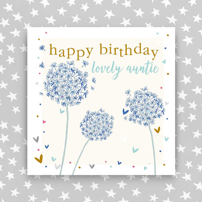Happy Birthday lovely Auntie card  (GC30)
