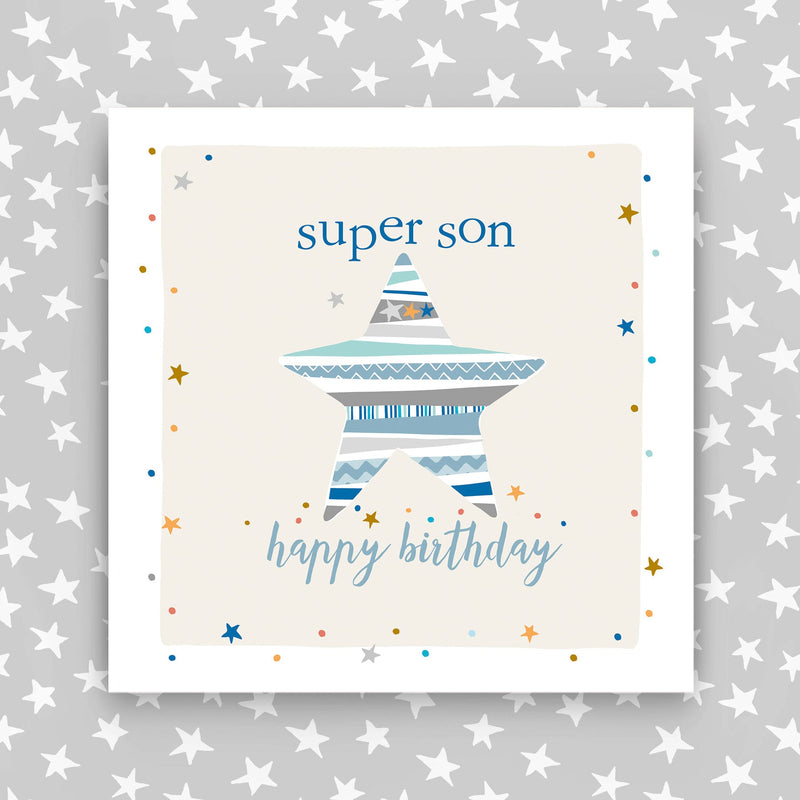 Super Son - Happy Birthday card  (GC35)