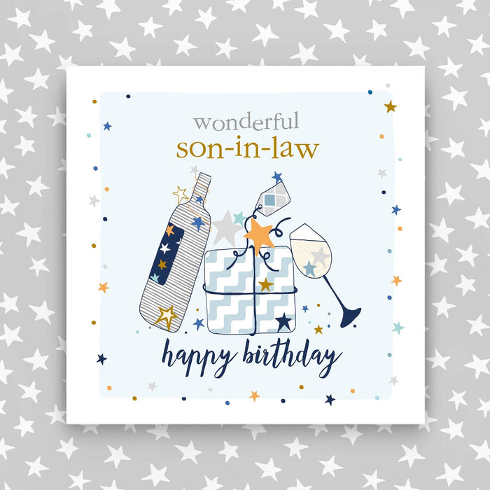 Wonderful Son-in-law - Happy Birthday card  (GC36)
