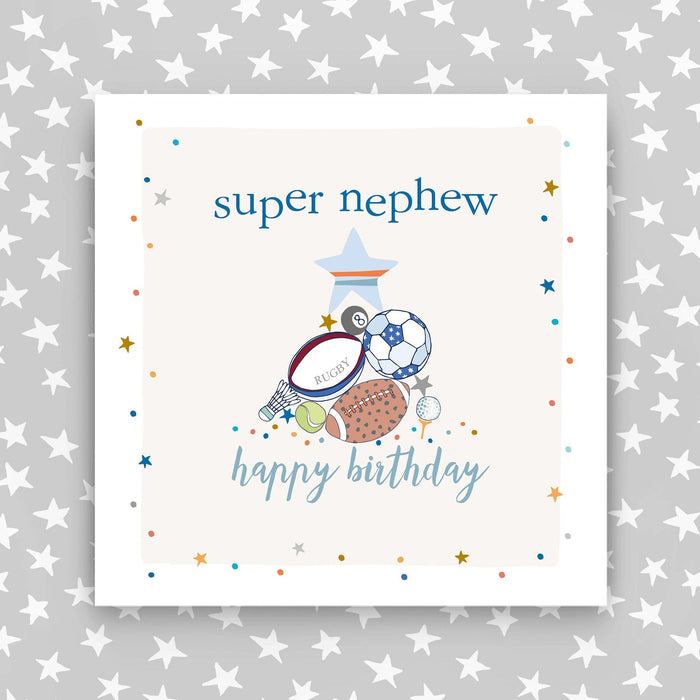 Super Nephew - Happy Birthday card  (GC40)
