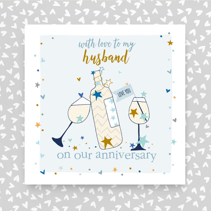 To my Husband on our anniversary card  (GC44)