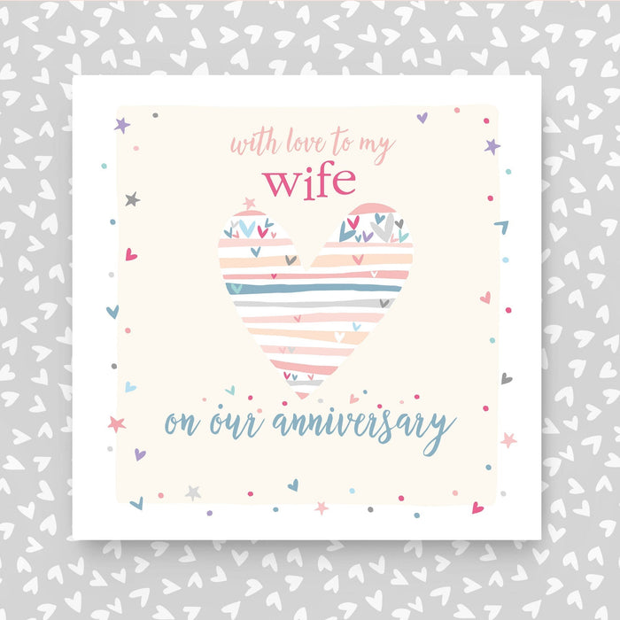 To my Wife on our anniversary card  (GC45)