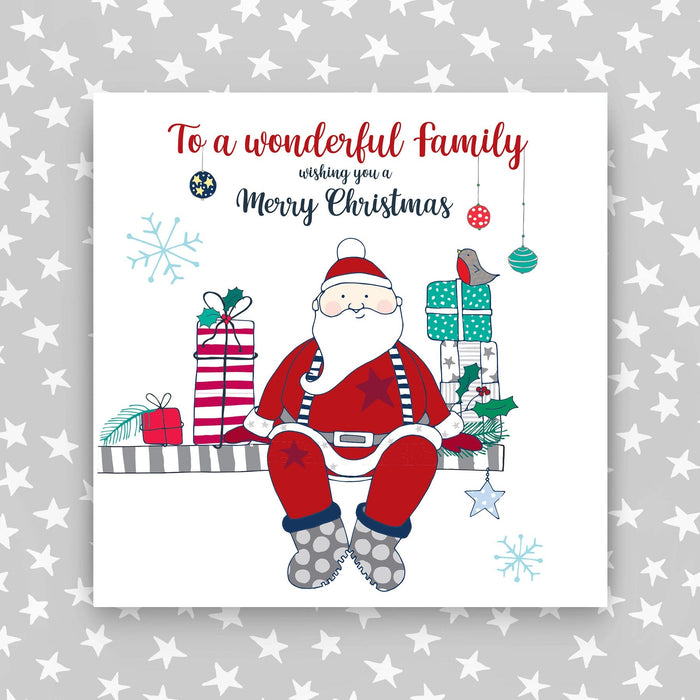 To a wonderful family Merry Christmas (HS46)