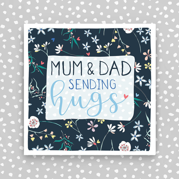 Sending Hugs to Mum & Dad card (IR144)