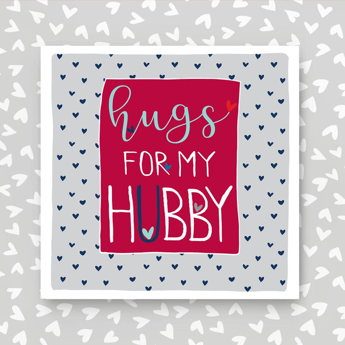 Hugs for hubby card (IR149)