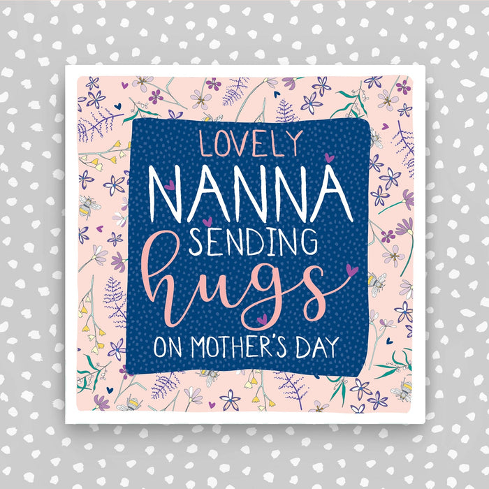 Seasonal Events_Mother's Day card for Nanna- sending hugsy (IR164)