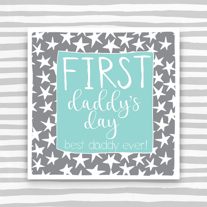 Father's Day Card - First Daddy's Day (IR39)