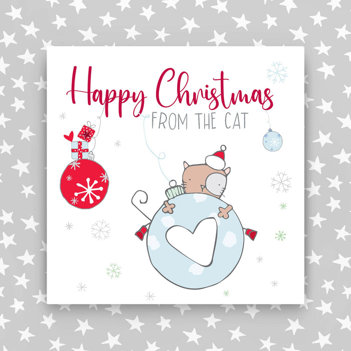 Happy Christmas from the Cat (JFB56)