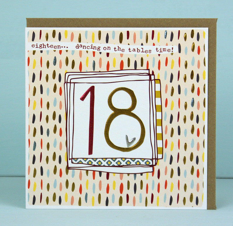 Female 18th Birthday Card (LF14)