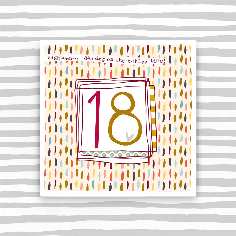 Female 18th Birthday Card (LF14)