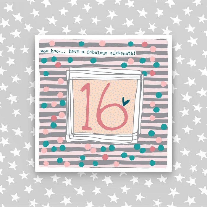 Girl Age_16th Birthday Card (LF95)