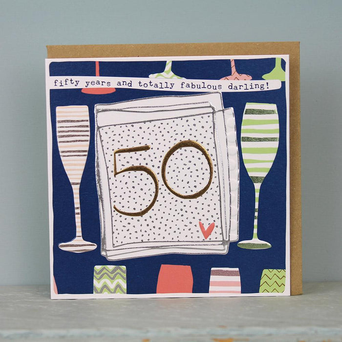 Female 50th Birthday Card (LF99)