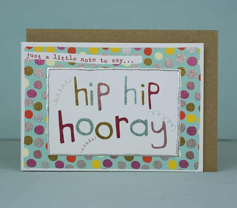 Mini Card - Hip Hip Hooray - Girl (MP23)