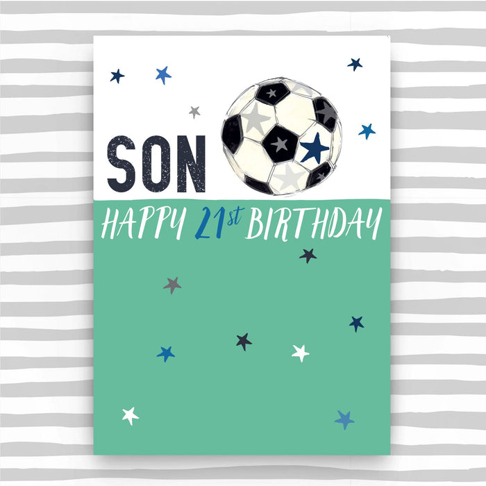 Son 21st Birthday Card (NSS03)