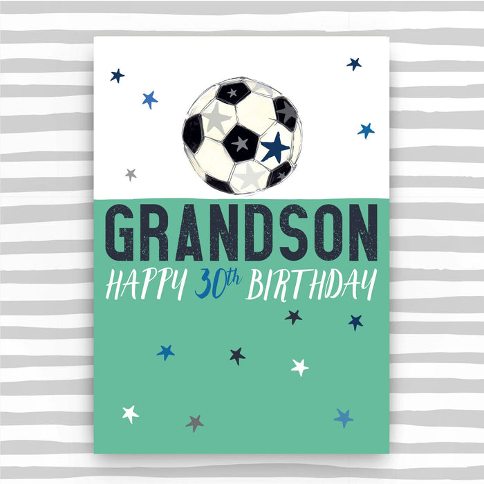 Grandson 30th Birthday Card (NSS13)