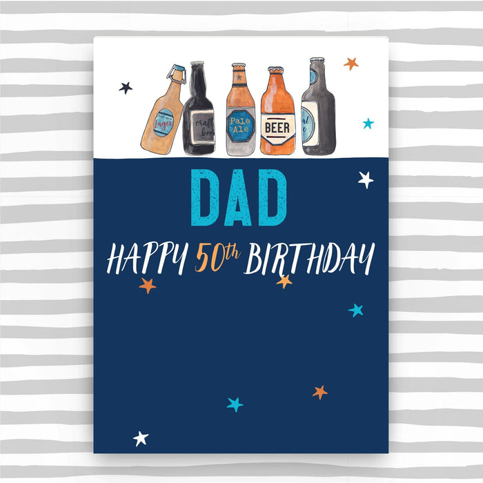 Dad 50th Birthday Card (NSS17)