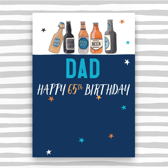 Dad 65th Birthday Card (NSS19)