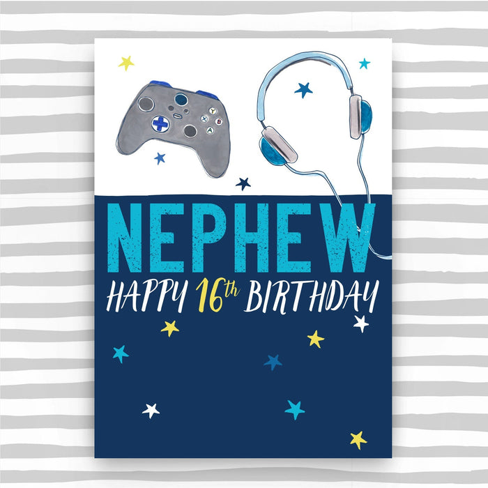 Nephew 16th Birthday Card (NSS23)