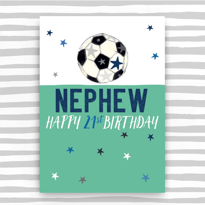 Nephew 21st Birthday Card (NSS25)