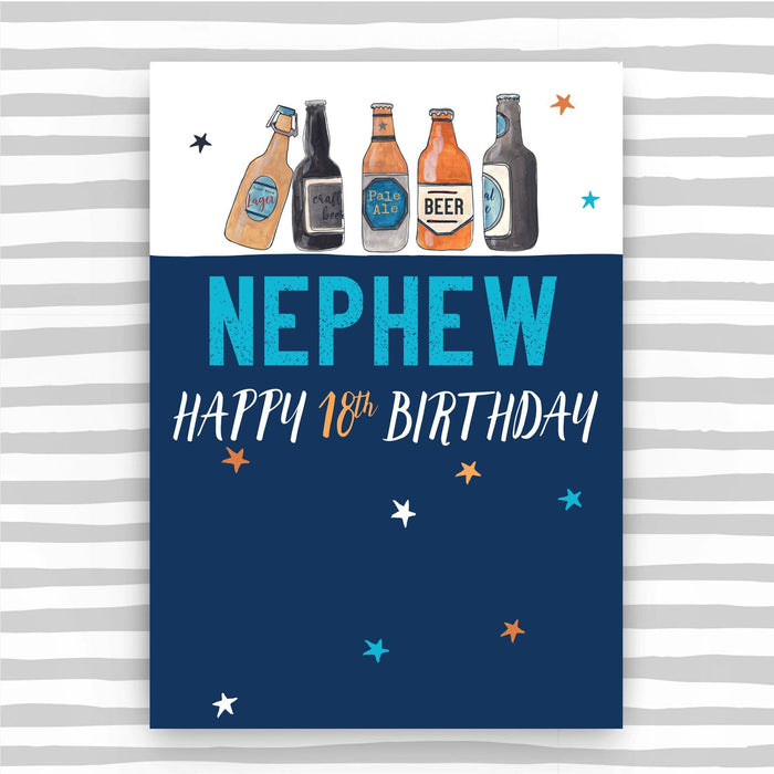Nephew 18th Birthday Card (NSS27)