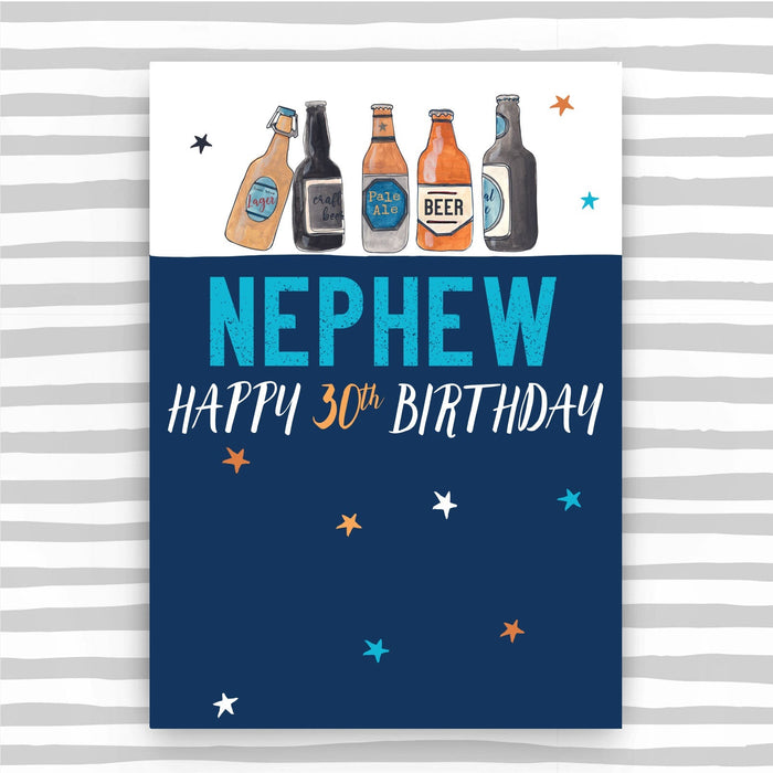 Nephew 30th Birthday Card (NSS29)
