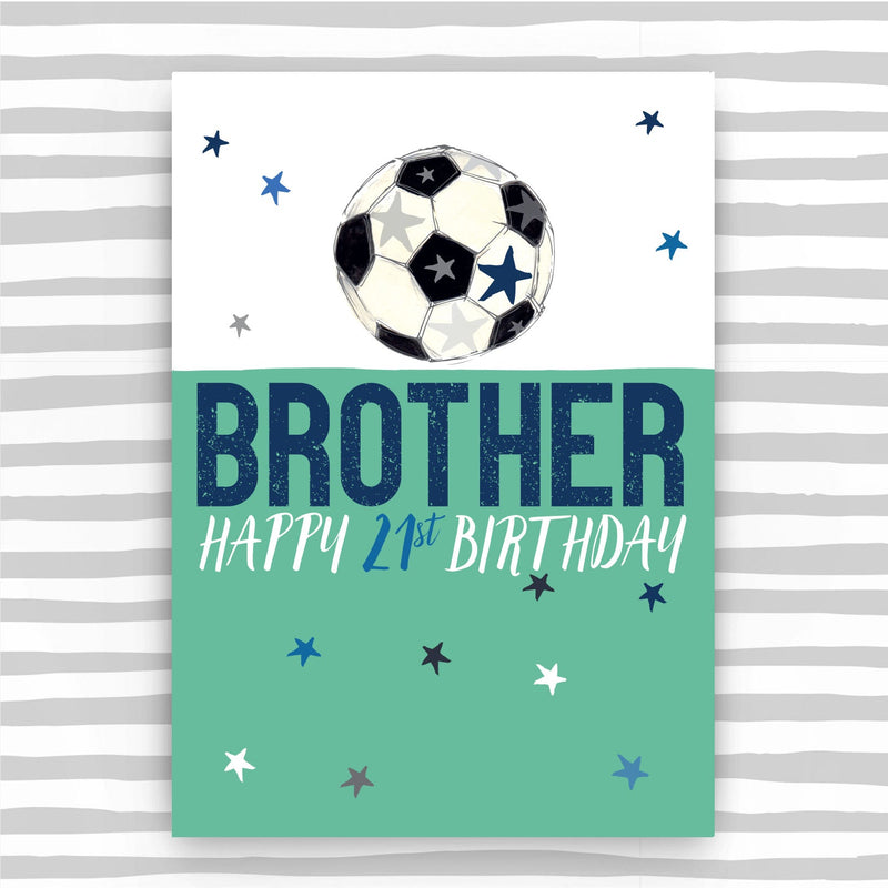 Brother 21st Birthday Card (NSS32)