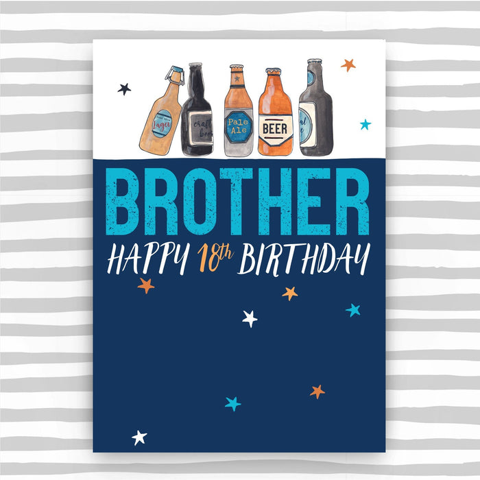 Brother 18th Birthday Card (NSS34)