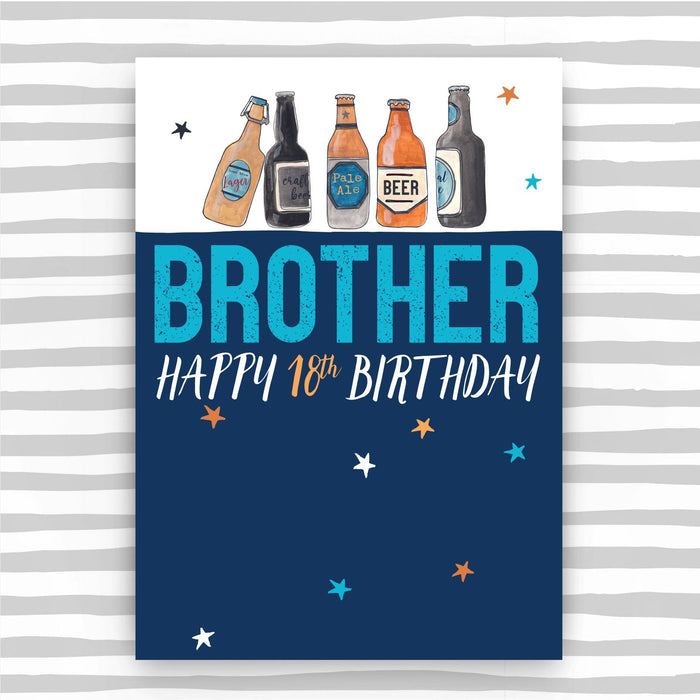 Brother 18th Birthday Card (NSS34)