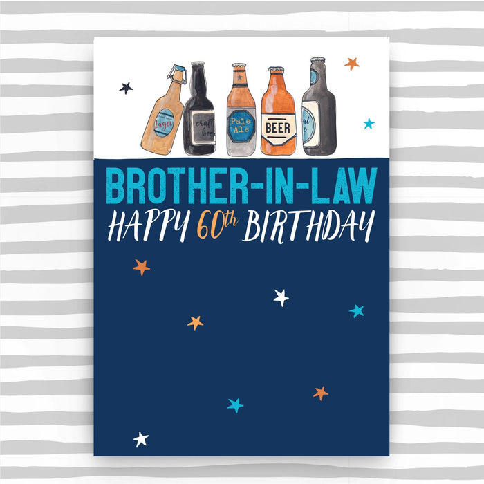 Brother-in-law 60th Birthday Card (NSS47)
