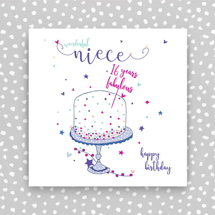 Niece Age 16th Birthday Card (NTJ03)