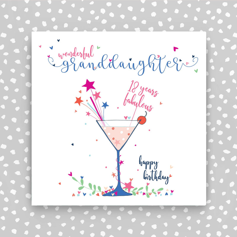 Granddaughter 18th Birthday Card (NTJ05)