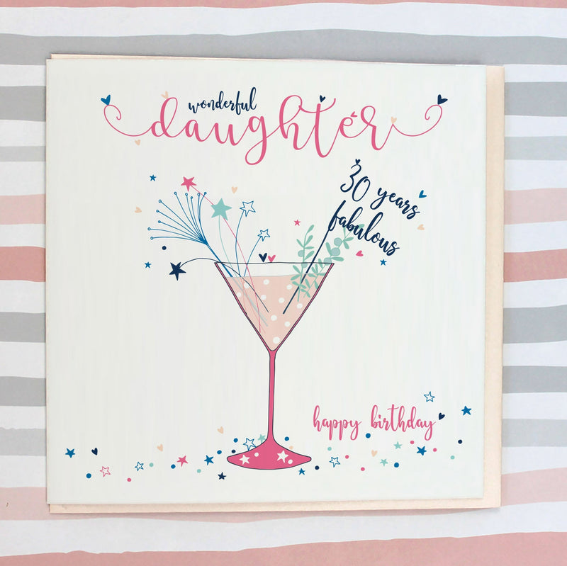 Daughter 30th Birthday Card (NTJ10)