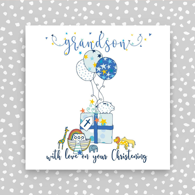 Grandson Christening Card NTJ120