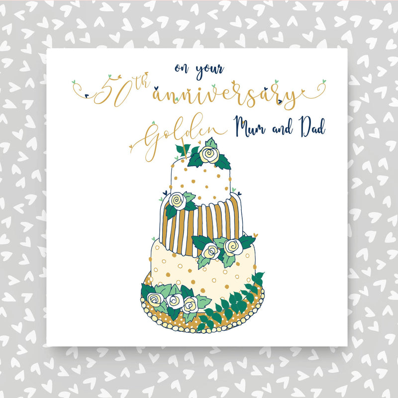 Mum & Dad Golden Wedding Anniversary (NTJ142)