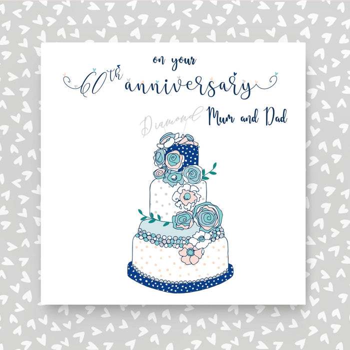 Mum & Dad Diamond Wedding Anniversary (NTJ143)