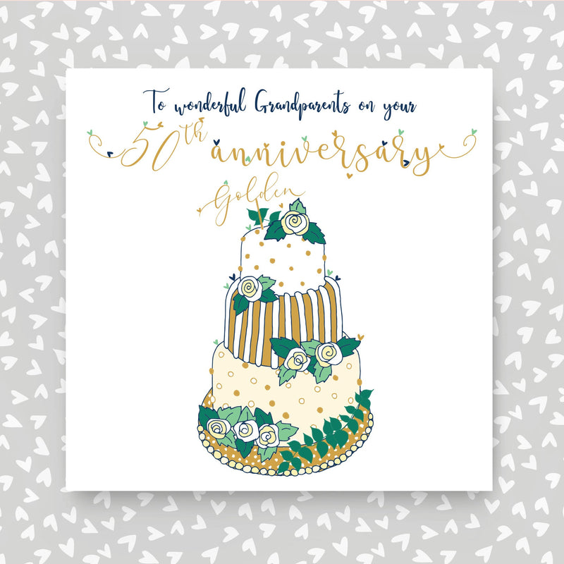 Grandparents Golden Wedding Anniversary (NTJ145)