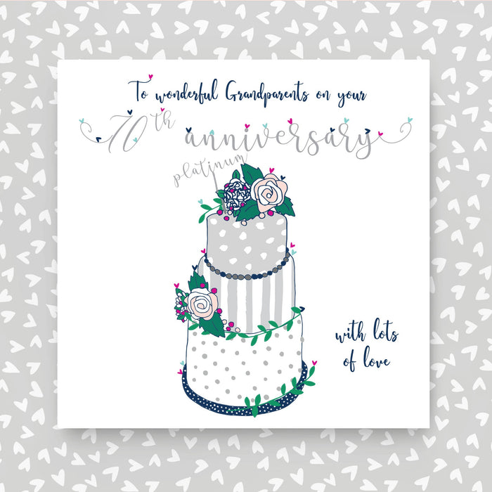 Grandparents Platinum Wedding Anniversary (NTJ147)