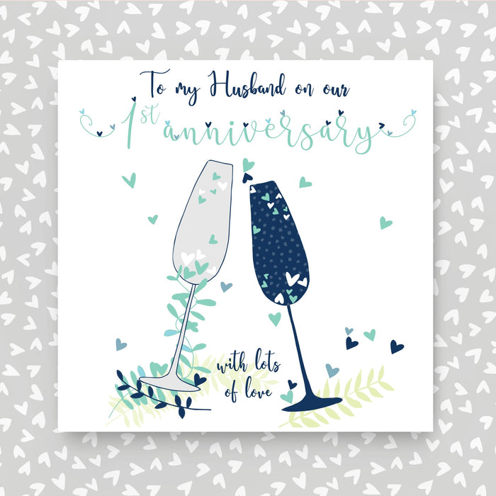 Husband 1st Anniversary Card (NTJ148)